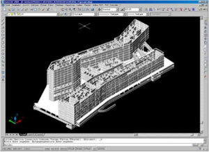 Gebäudeentwurf-Render CAD Achitektur für AutoCAD BricsCAD MicroStation