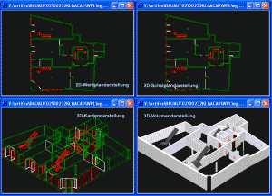 Darstellungsarten CAD Achitektur für AutoCAD BricsCAD MicroStation