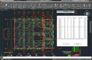 CAD Bewehrung Intelligente CAD Software  2D / 3D für Architektur , Schalpläne Bewehrung
