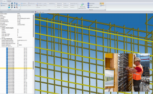 3D BIM Bewehrung auf der Baustelle